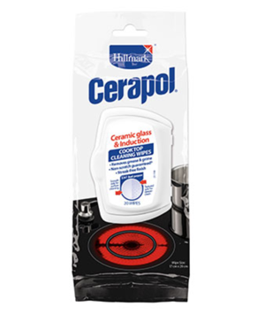 Hillmark Cerapol Ceramic Glass & Induction Cooktop Cleaning Wipes
