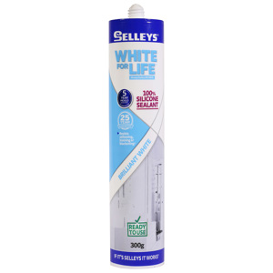 Selleys White For Life Silicone Sealant Cartridge 1600X1600