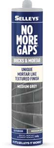 No More Gaps Bricks And Mortar MEDIUM GREY